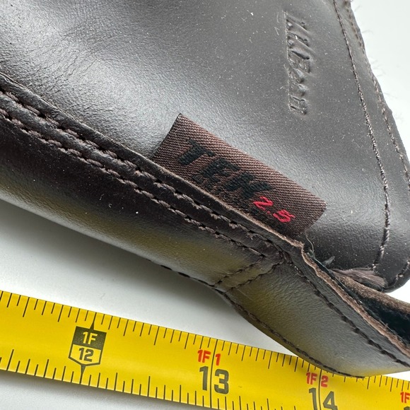 LL Bean Boots Carrabassett Tek 2.5 Primaloft 100g Tall Brown Leather Womens 11 - Picture 5 of 10